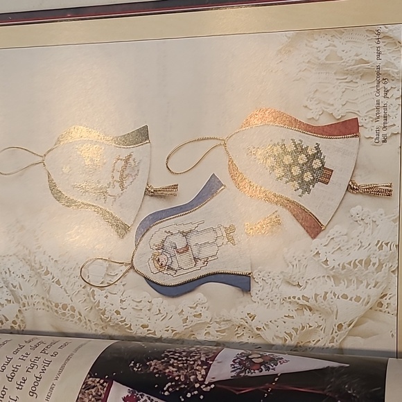 Victorian Christmas Keepsake Cross Stitch Pattern Book - Picture 12 of 16